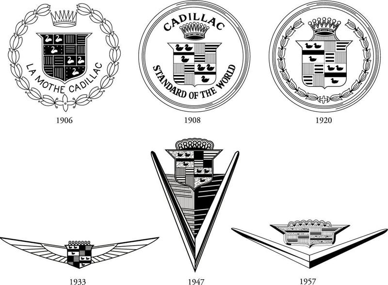 The redesign of Cadillac logo