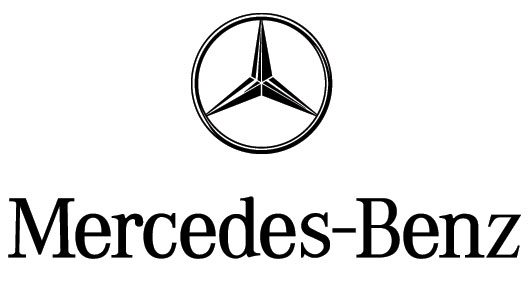 Simple classic mercedes benz logo