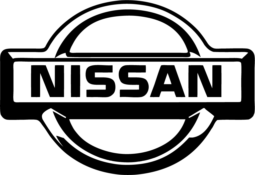 Nissan logo design is very simple